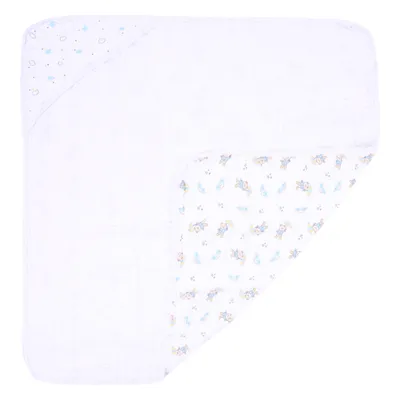 Toalha Com Capuz Din Don Soft Estampa Urso Chuva