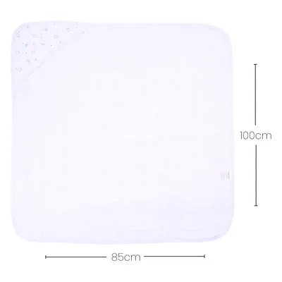 Toalha Com Capuz Din Don Soft Estampa Urso Chuva