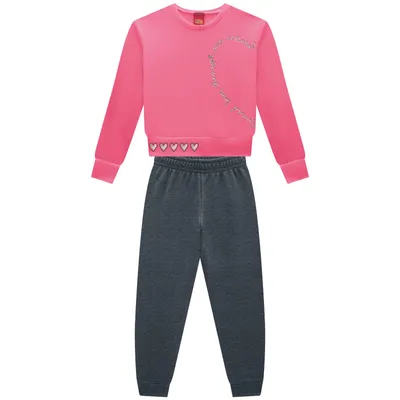 Conjunto Infantil Kyly Blusa Manga Longa e Calça Conjunto Infantil Kyly Blusa Manga Longa e Calça