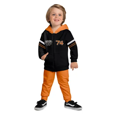 Conjunto Kyly Blusa Manga Longa com Capuz e Calça