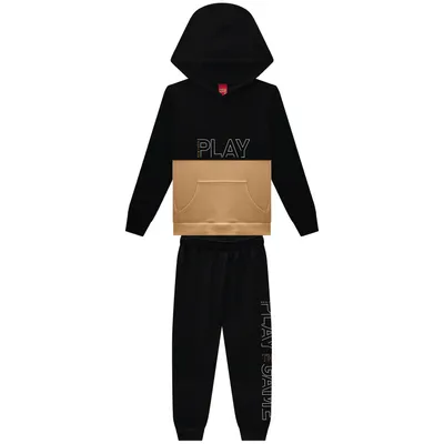 Conjunto Kyly Masculino Casaco e Calça em Moletom