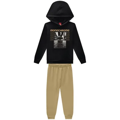 Conjunto Kyly Masculino em Moletom com Capuz