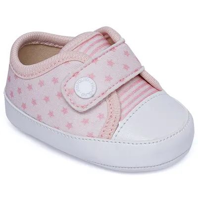 Tênis Bebê Pimpolho Com Velcro Estrela Tênis Bebê Pimpolho Com Velcro Estrela