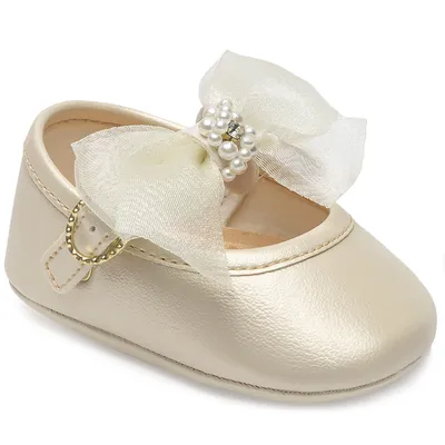 Sapato Bebê Pimpolho Verniz Com Laço
