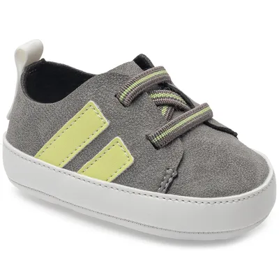 Tênis Bebê Pimpolho Camurça Com Cadarço Tênis Bebê Pimpolho Camurça Com Cadarço