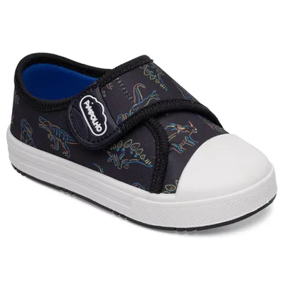 Tênis Infantil Pimpolho Com Velcro Star Dinossauro