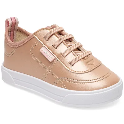 Tênis Infantil Pimpolho Dois Velcro Detalhe Costura