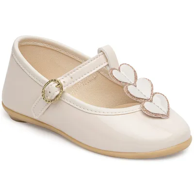 Sapato Infantil Pimpolho Com Fivela E Corações