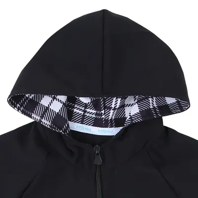 Jaqueta Infantil Kookabu Corta Vento Lisa Com Capuz