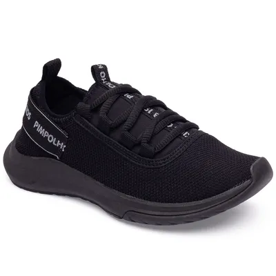 Tênis Infantil Pimpolho Com Cadarço Transpassado