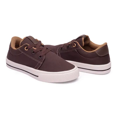Tênis Infantil Pimpolho Casual Com Cadarço Tênis Infantil Pimpolho Casual Com Cadarço