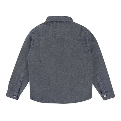 Camisa Jeans Maquinetada Menino 21819