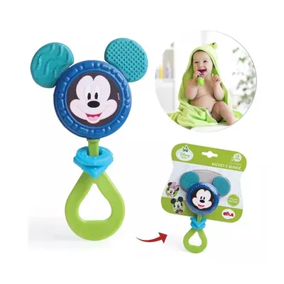 Chocalho Mordedor Elka Disney Baby Mickey Menino Chocalho Mordedor Elka Disney Baby Mickey Menino