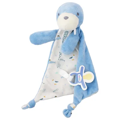 Naninha Infantil Pimpolho Foca com Prendedor Naninha Infantil Pimpolho Foca com Prendedor