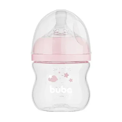 Mamadeira Buba Easy Flow Nuvem Rosa 120ML Mamadeira Buba Easy Flow Nuvem Rosa 120ML