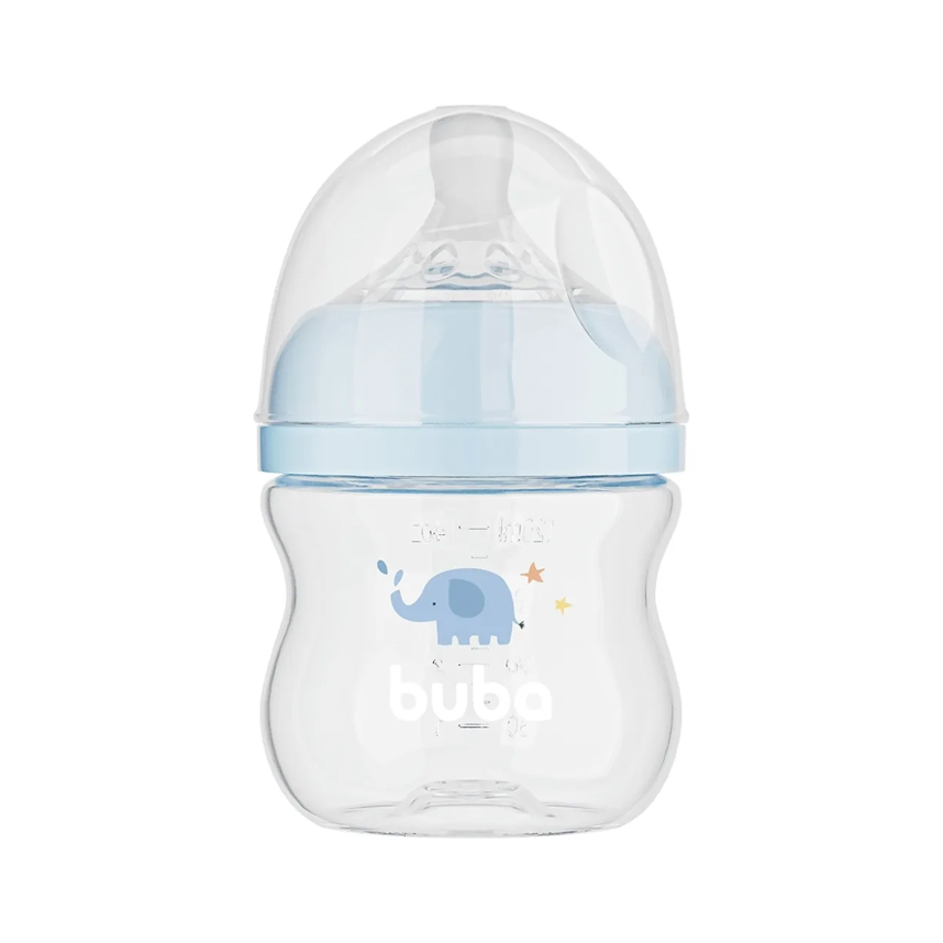 Mamadeira Buba Easy Flow Elefante Azul 120ML