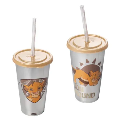 Copo Infantil Plasútil Refri Rei Leão 500 ml Copo Infantil Plasútil Refri Rei Leão 500 ml
