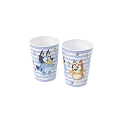 Copo Infantil Plasútil Tema Bluey 320 ml Copo Infantil Plasútil Tema Bluey 320 ml