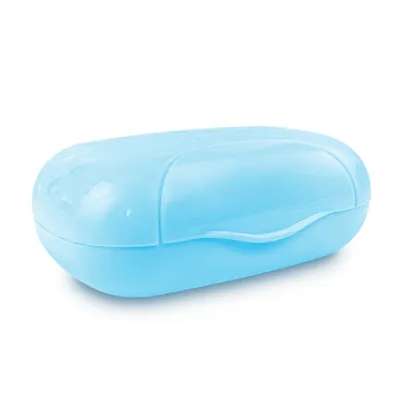 Saboneteira Infantil Cajovil Para Viagem Azul