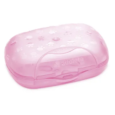 Saboneteira Infantil Cajovil Para Viagem Translúcida Saboneteira Infantil Cajovil Para Viagem Translúcida