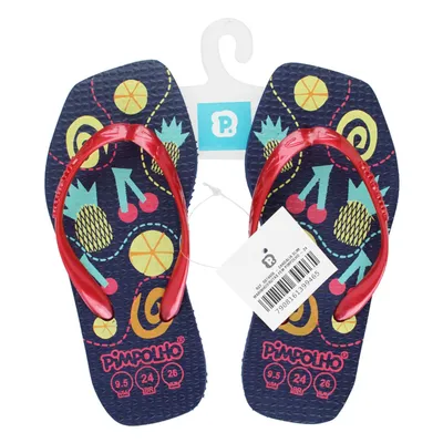 Chinelo Infantil Pimpolho Slim Estampa Frutas