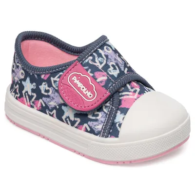 Tênis Bebê Pimpolho Velcro Estampa Estrela