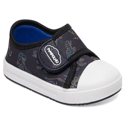Tênis Bebê Pimpolho Velcro Estampa Dino
