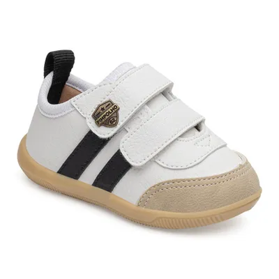 Tênis Bebê Pimpolho Courino Com Velcro