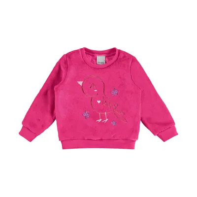 Conjunto Infantil Malwee Menina Blusão Estampado