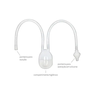 Aspirador Nasal Infantil Vila Toy Com  Seringa