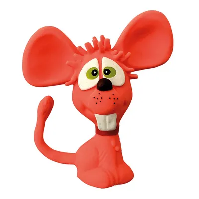 Mordedor Bebê Pais E Filhos Ratinho Latex