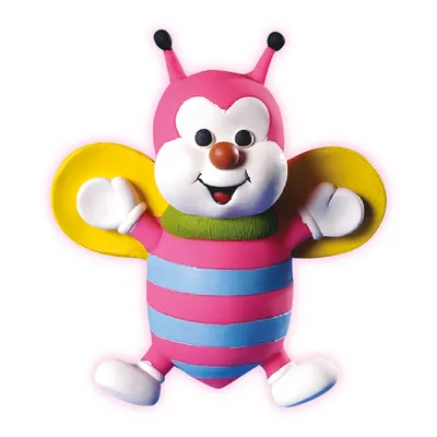 Mordedor Bebê Pais E Filhos Abelha Latex