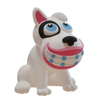 Mordedor Bebê Pais E Filhos Cachorro Latex