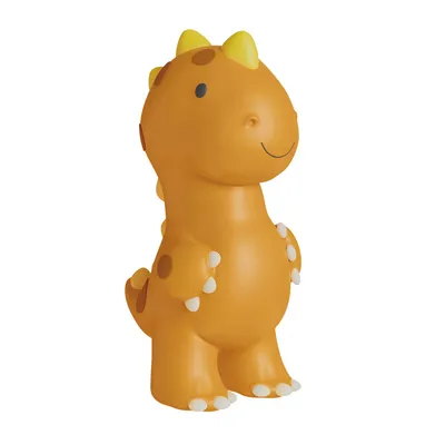 Mordedor Bebê Pais E Filhos Dinossauro Latex