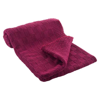 Manta Infantil Pimpolho Tricô Detalhe Trabalhado Quadrado Manta Infantil Pimpolho Tricô Detalhe Trabalhado Quadrado