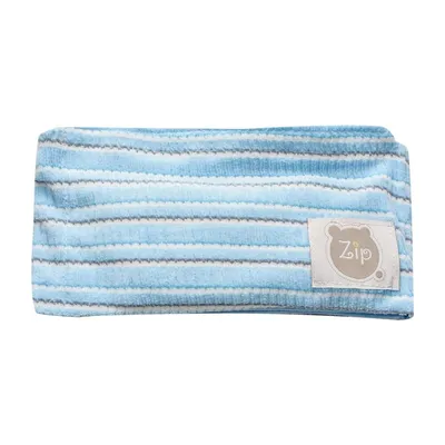 Faixa Zip Abdominal Térmica Com Ervas Azul Claro Faixa Zip Abdominal Térmica Com Ervas Azul Claro