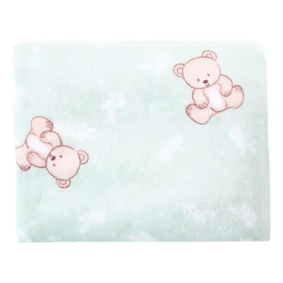 Cobertor Papi Microfibra Estampa Urso 110cmX85cm Cobertor Papi Microfibra Estampa Urso 110cmX85cm