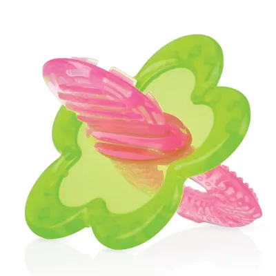 Mordedor E Massageador De Gengiva Nuby Rosa