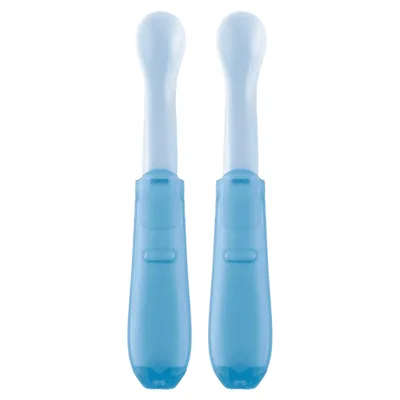 Kit Colher Buba Dobravel Azul - 02 Unidades