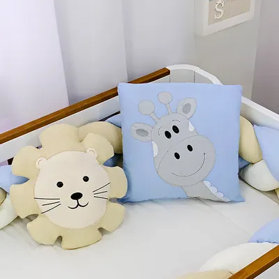 Kit Berço Trança Balu Baby Safari - 06 Peças