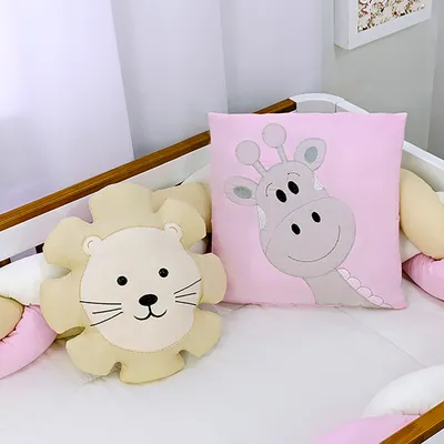 Kit Berço Trança Balu Baby Safari - 06 Peças