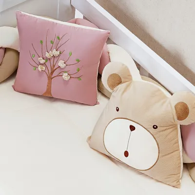 Kit Berço Trança Balu Baby Carinho - 06 Peças