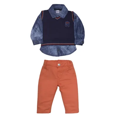 Conjunto Bebê Sonho Mágico Longo 3 Peças