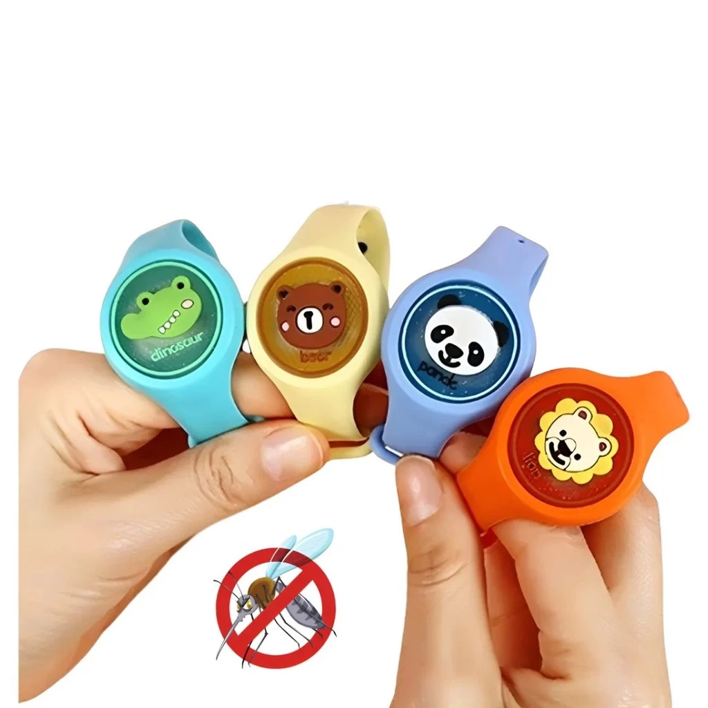 Pulseira Repelente Relógio Com Led Sortidos