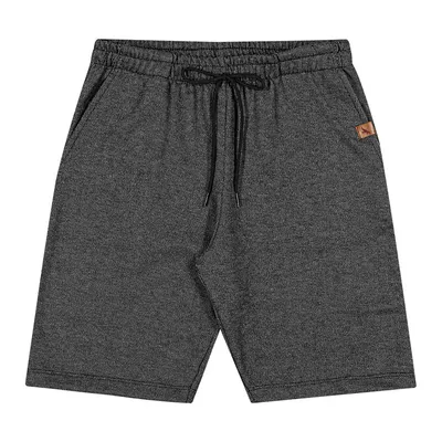 Bermuda Juvenil Reirex Moletom Jeans Com Elastano