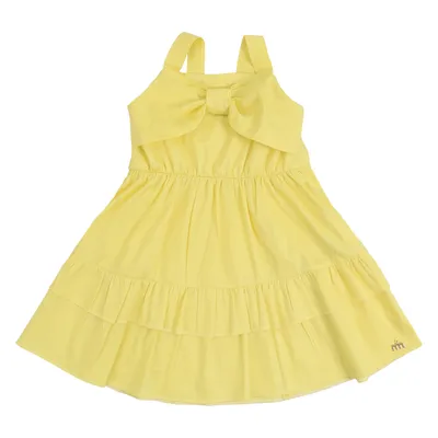 Vestido Infantil Milli Nina Detalhe Laço Na Frente Vestido Infantil Milli Nina Detalhe Laço Na Frente