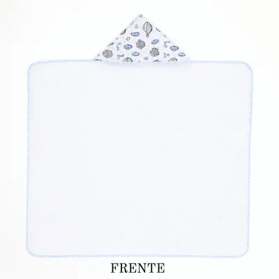 Toalha Com Capuz Loupiot Temas Felpa Balões