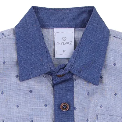 Body Camisa Sylvaz Com Detalhe Na Gola