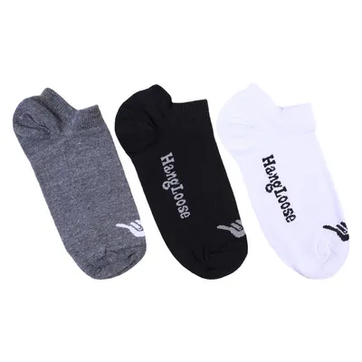 Kit Meia Invisível 03 Pares Hang Loose 11584