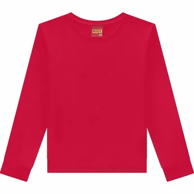 Camiseta Kyly Manga Longa Em Meia Malha Lisa 4/8 Camiseta Kyly Manga Longa Em Meia Malha Lisa 4/8